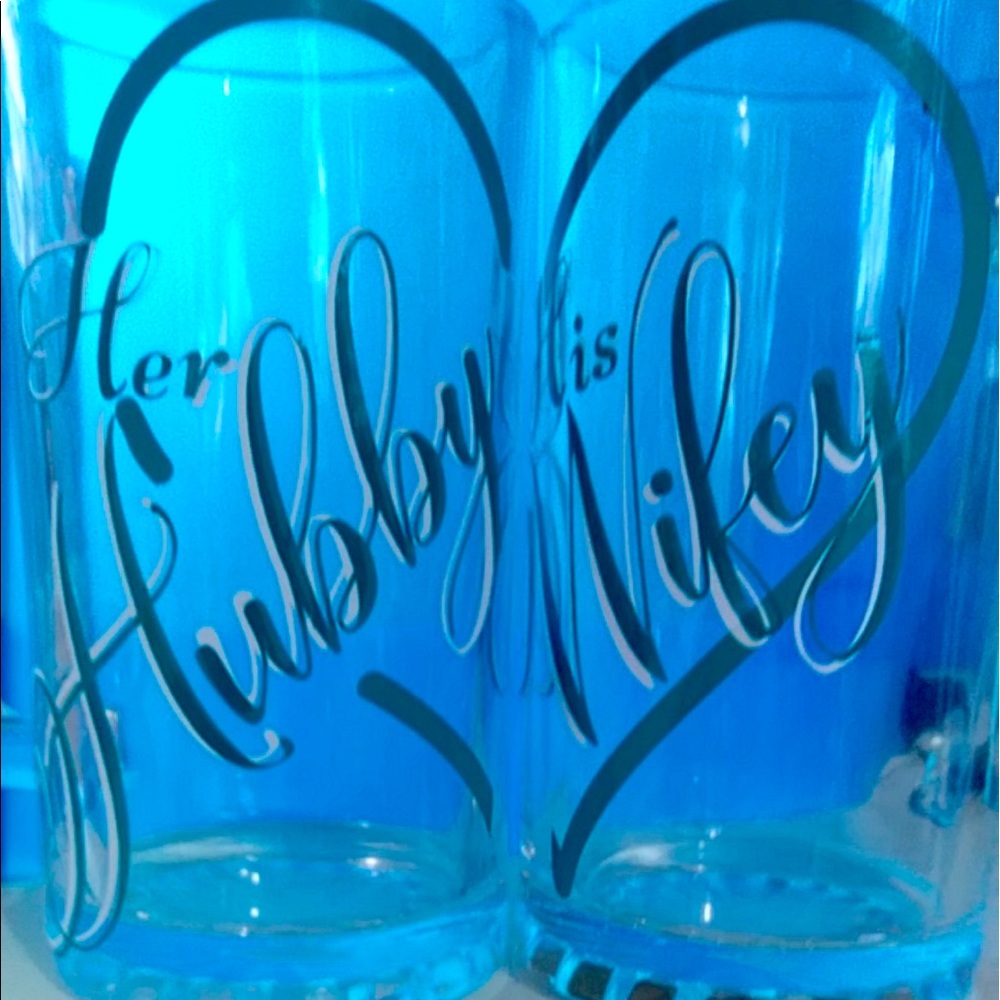 Pair of wedding mugs